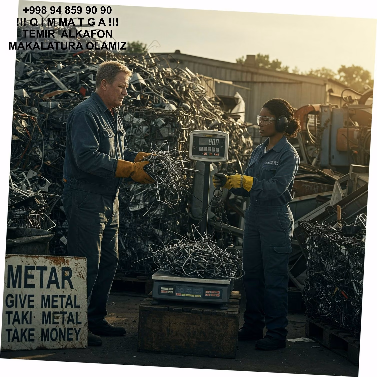 ТАШКЕНТ МЕТАЛЛОЛОМ TOSHKENT METALLOLOM qabul qilish Nurafshon