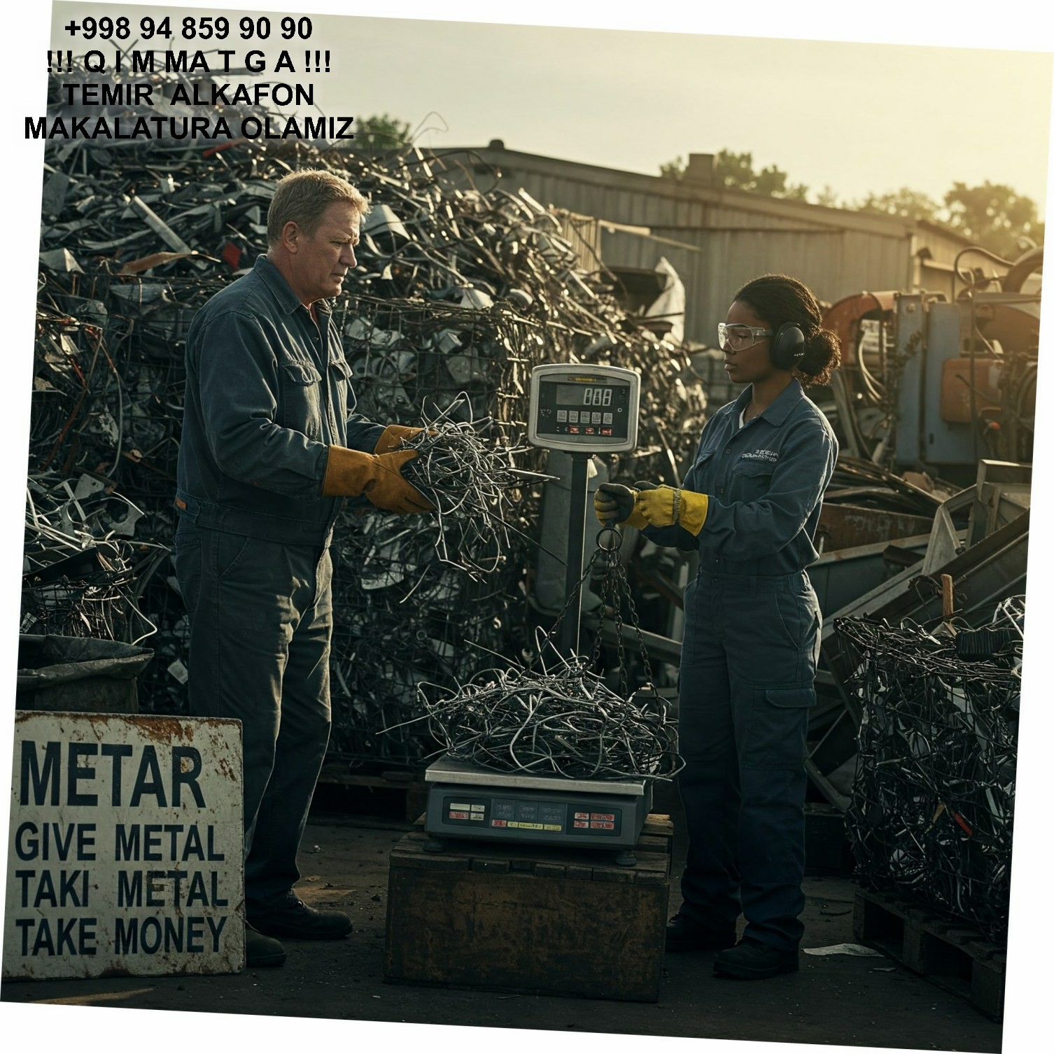 Metallolom qabul qilish Nurafshon